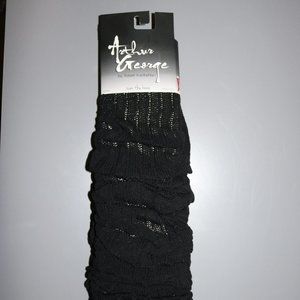 Brand New Arthur George by Rob Kardashian Black Over the Knee Socks
